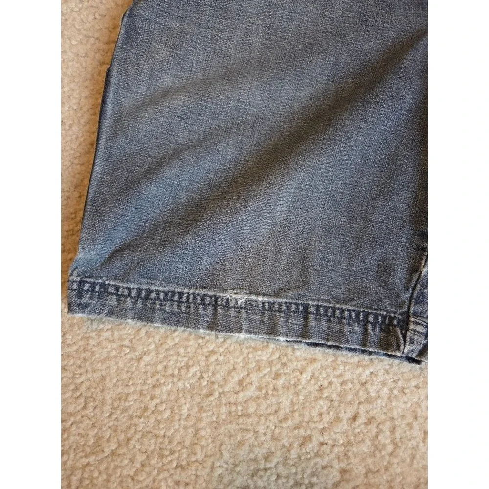 Columbia Denim Cargo Shorts Mens 30 Y2K Baggy Carpenter Skater Workwear Gorpcore